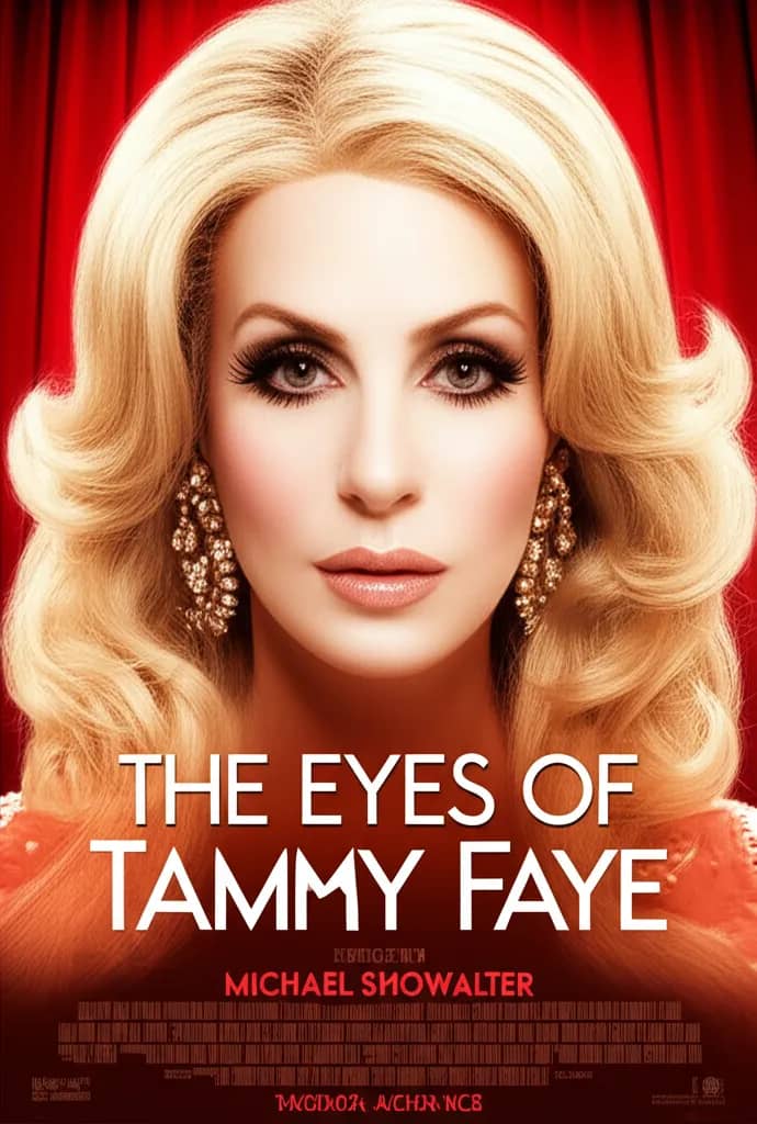 Poster for The Eyes of Tammy Faye