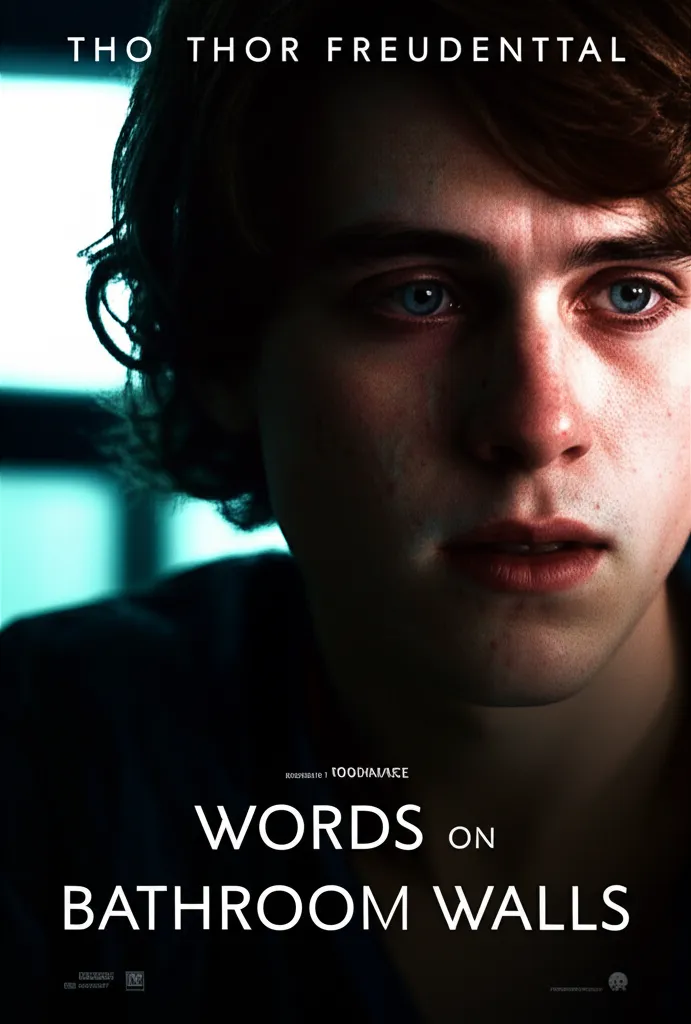 Words on Bathroom Walls poster
