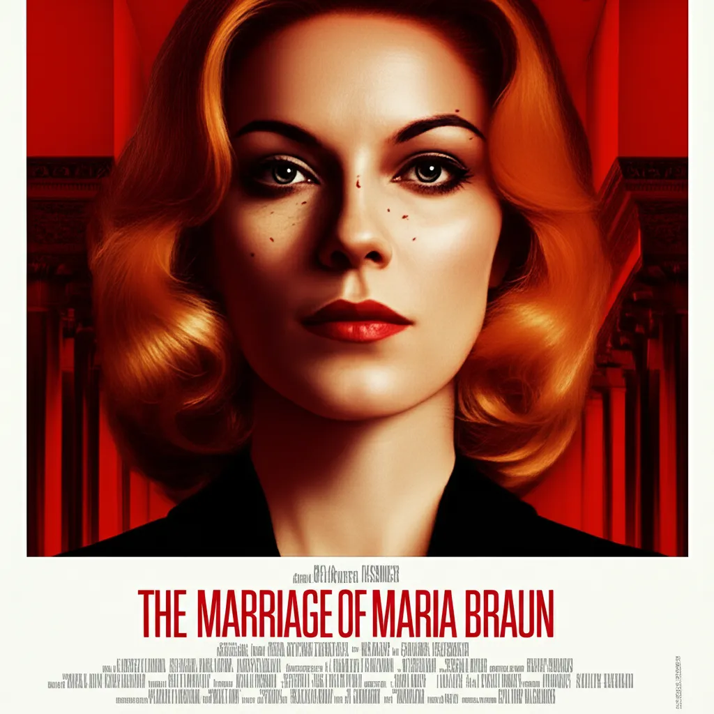The Marriage of Maria Braun poster