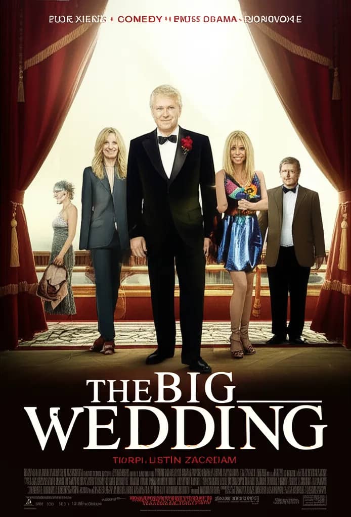 Poster for The Big Wedding