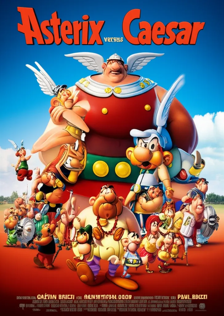Asterix Versus Caesar poster