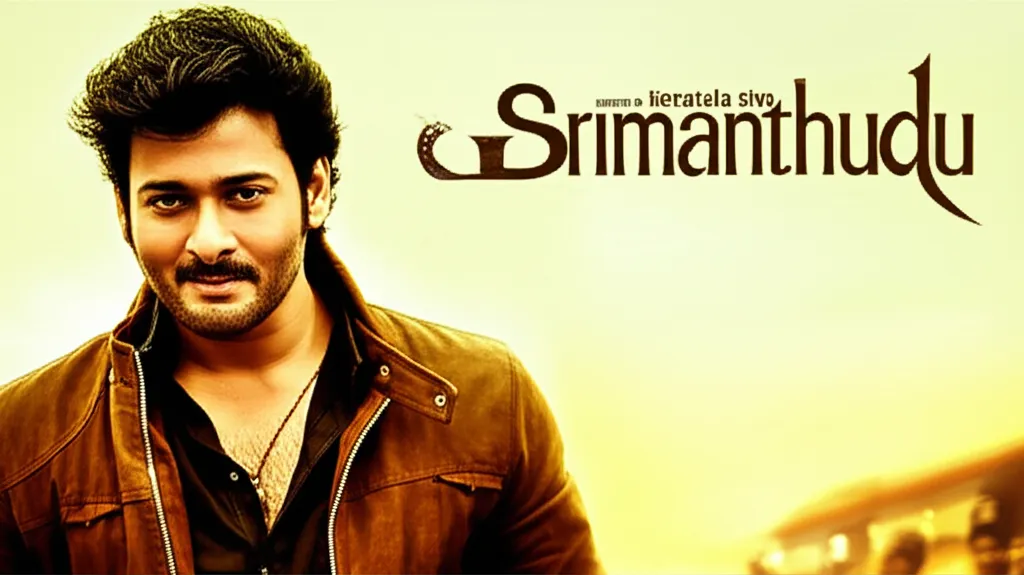 Srimanthudu poster