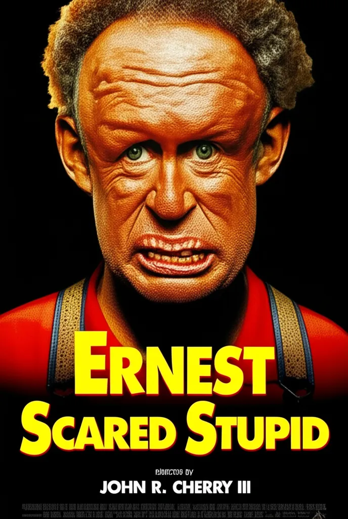 Ernest Scared Stupid poster