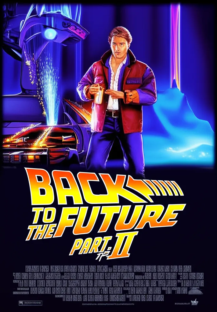 Poster for Back to the Future Part II