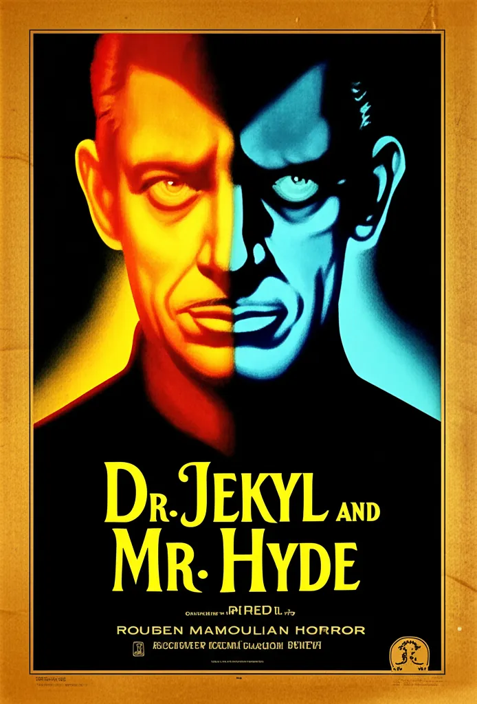 Dr. Jekyll and Mr. Hyde poster