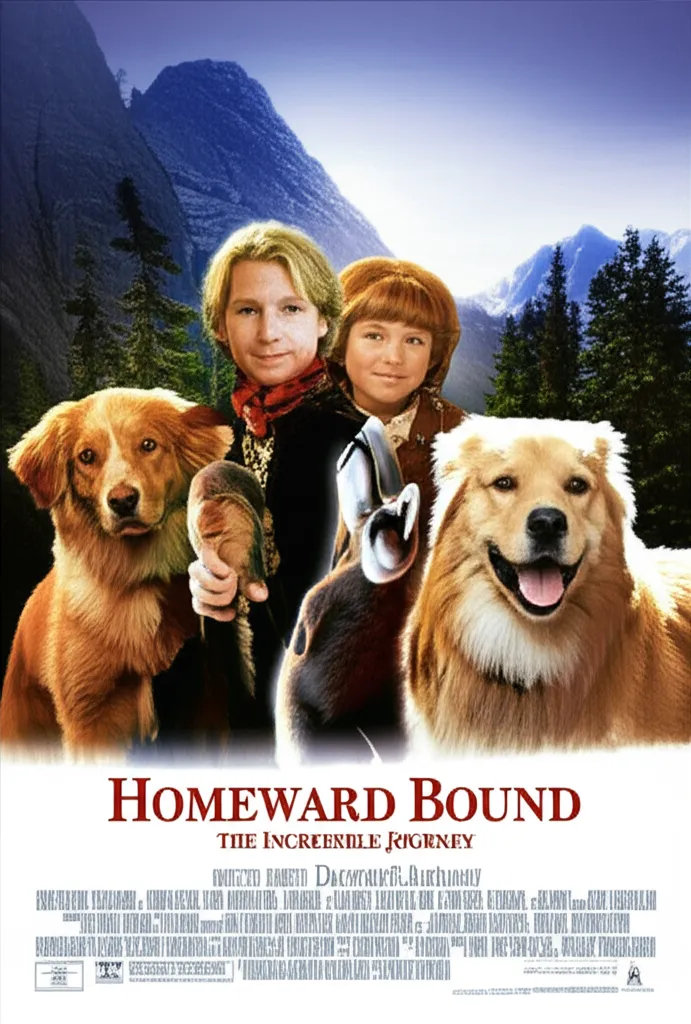 Homeward Bound: The Incredible Journey poster