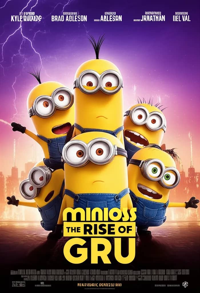 Poster for Minions: The Rise of Gru