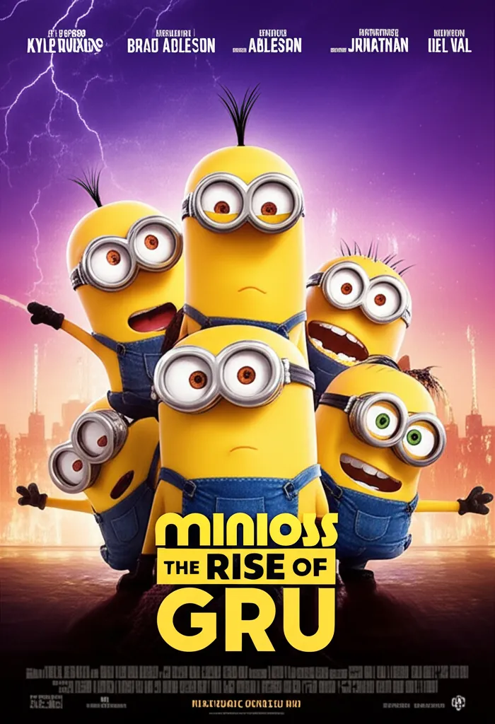 Minions: The Rise of Gru poster