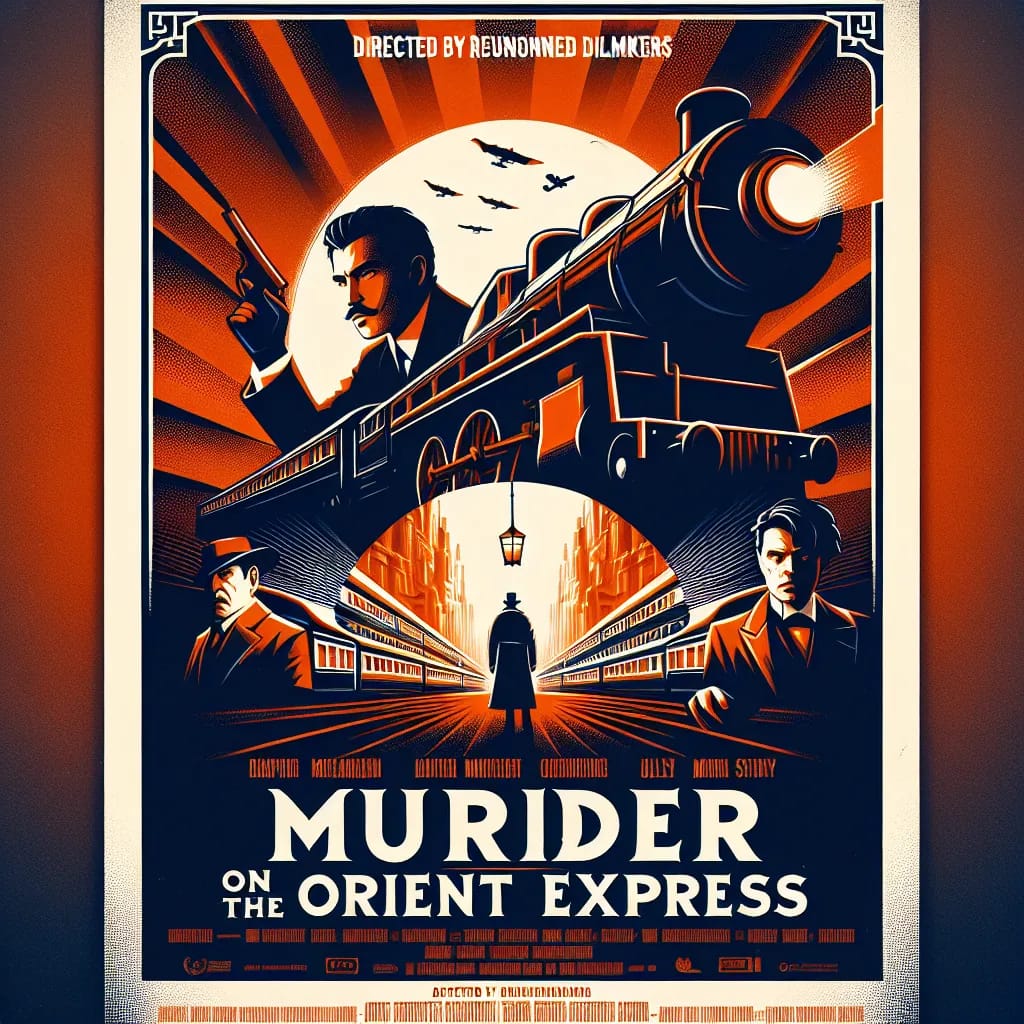 Murder on the Orient Express poster