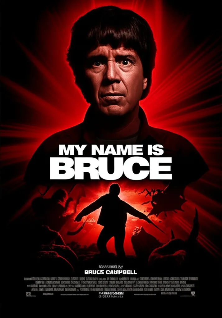 My Name Is Bruce poster