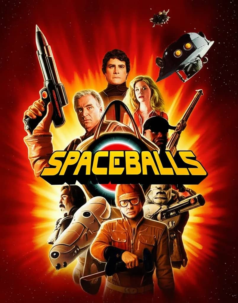 Poster for Spaceballs