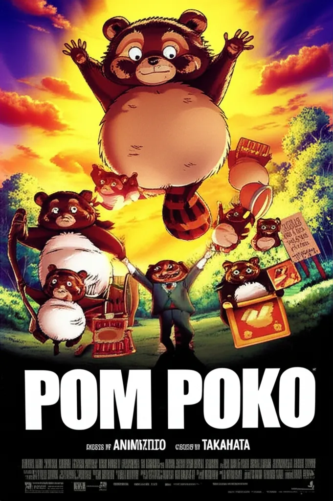 Pom Poko poster