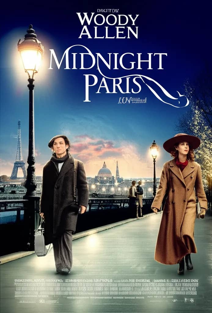 Poster for Midnight in Paris