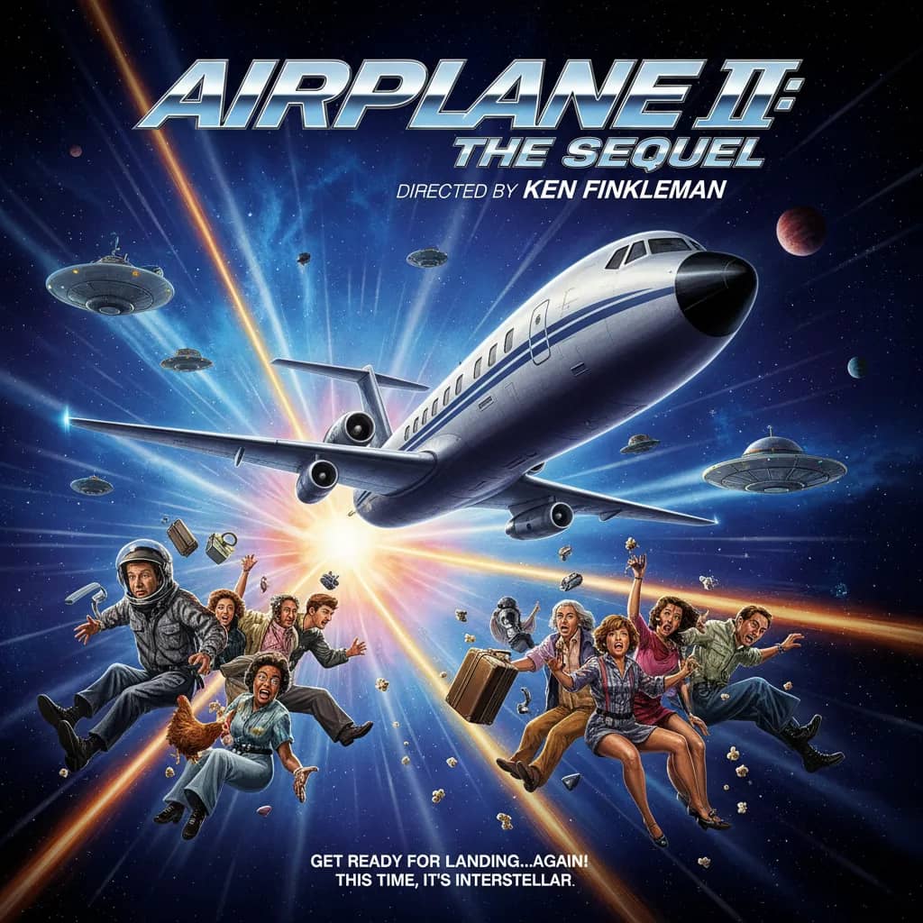 Poster for Airplane II: The Sequel