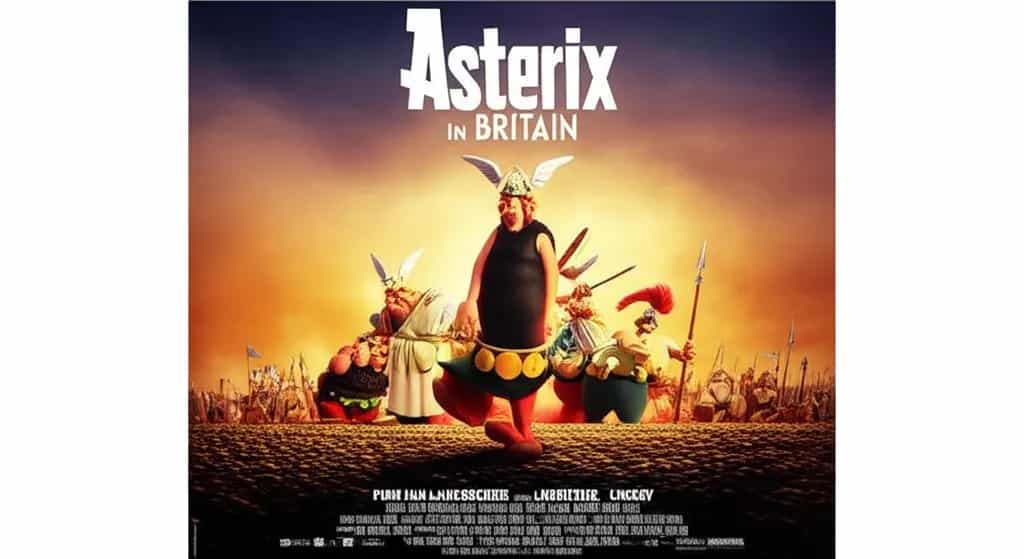 Poster for Asterix in Britain