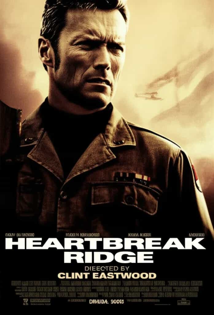 Poster for Heartbreak Ridge