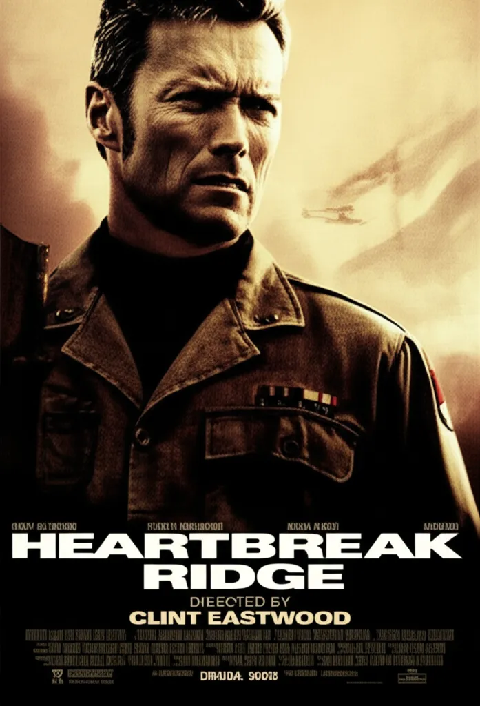 Poster for Heartbreak Ridge