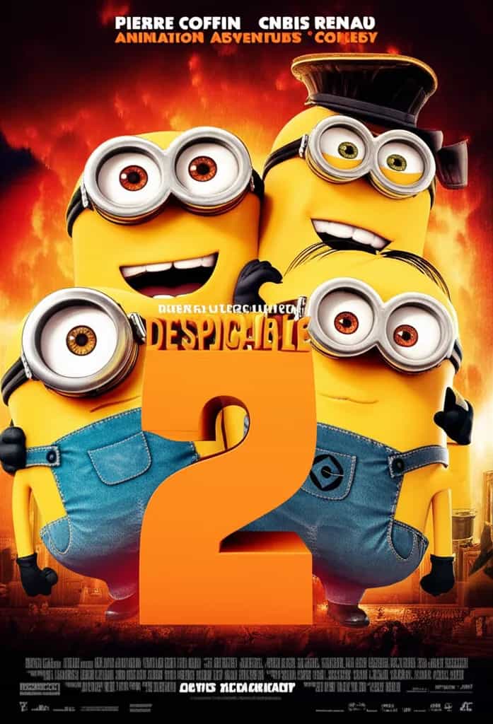 Poster for Despicable Me 2