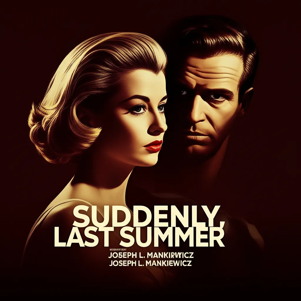 Suddenly, Last Summer poster