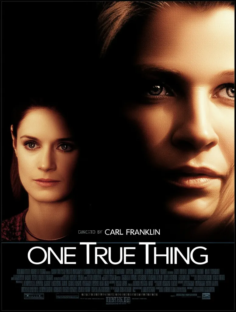 One True Thing poster
