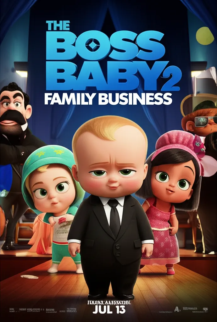 Poster for The Boss Baby 2: Family Business