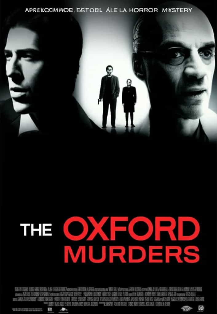 Poster for The Oxford Murders