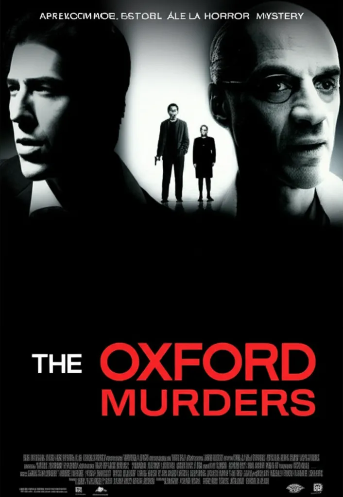 Poster for The Oxford Murders