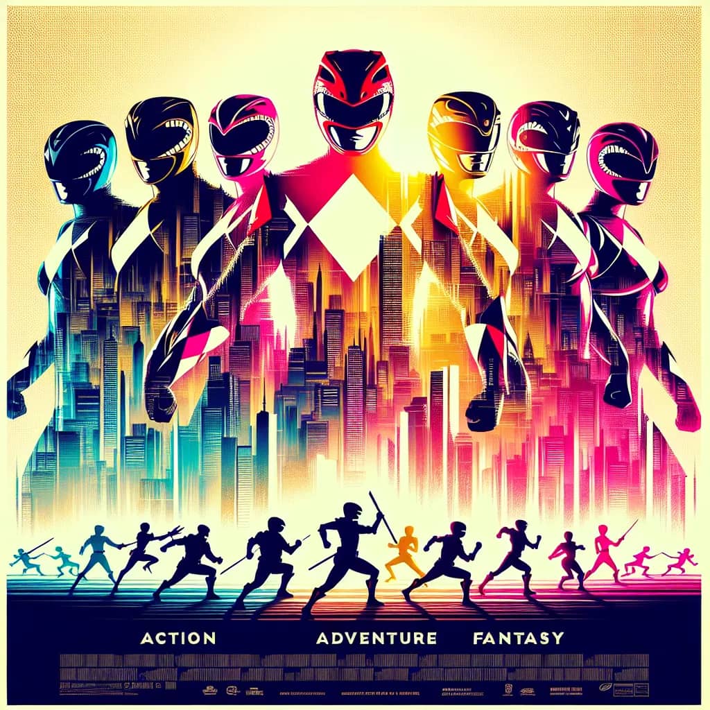 Poster for Power Rangers