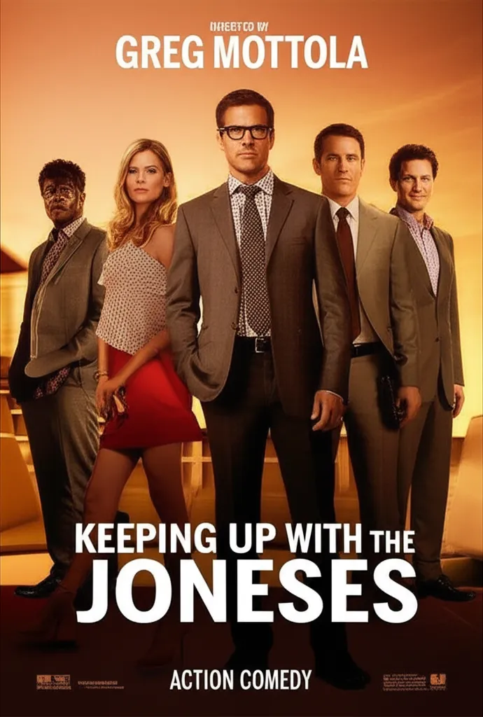 Keeping Up with the Joneses poster