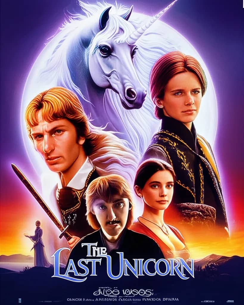 Poster for The Last Unicorn