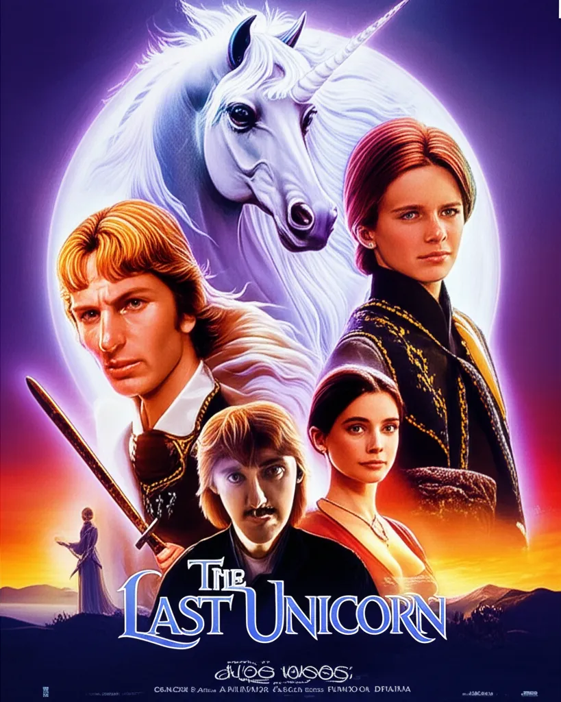 The Last Unicorn poster
