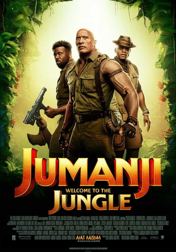 Poster for Jumanji: Welcome to the Jungle