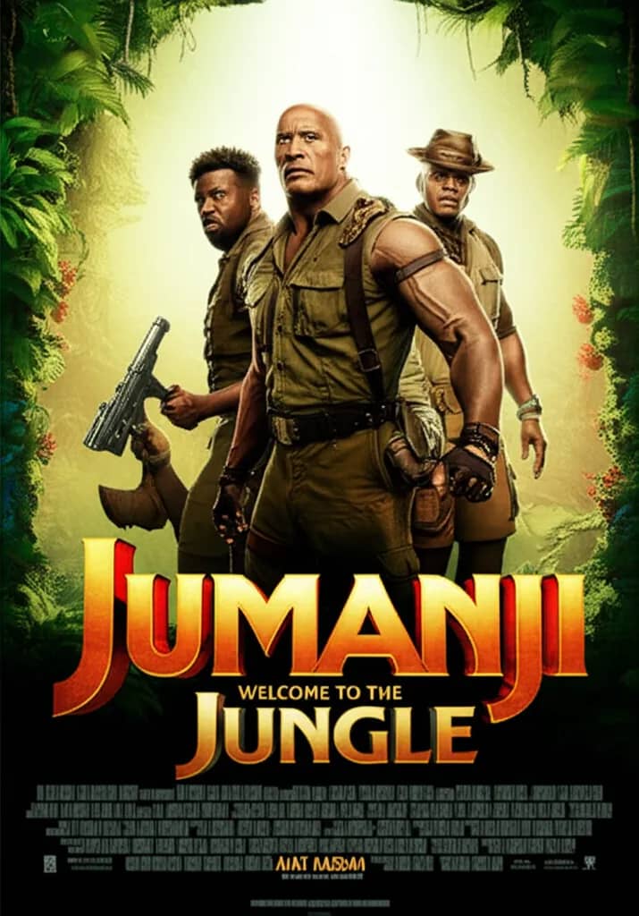 Poster for Jumanji: Welcome to the Jungle