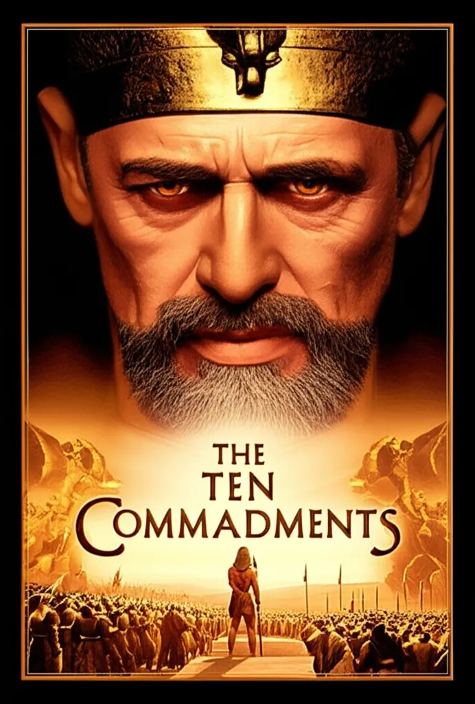 The Ten Commandments poster