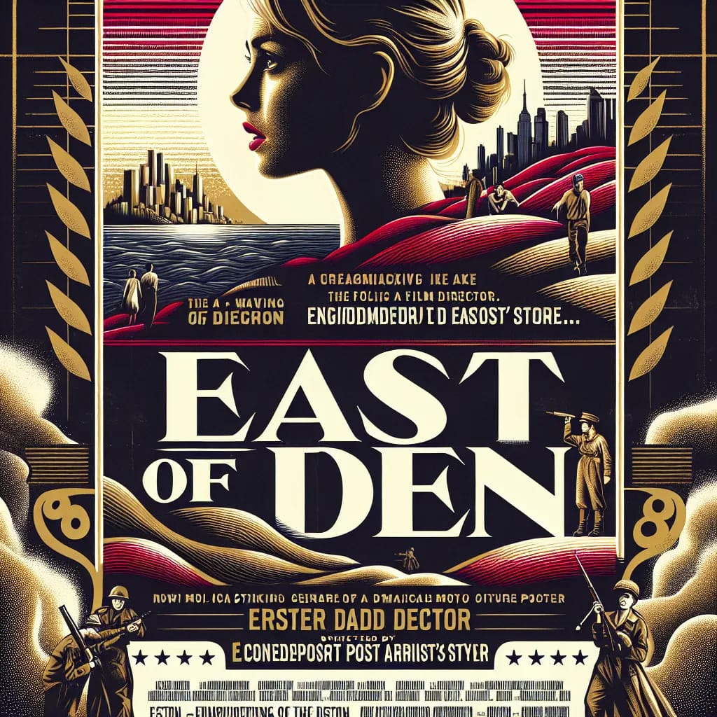 East of Eden poster