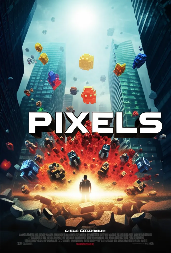 Pixels poster
