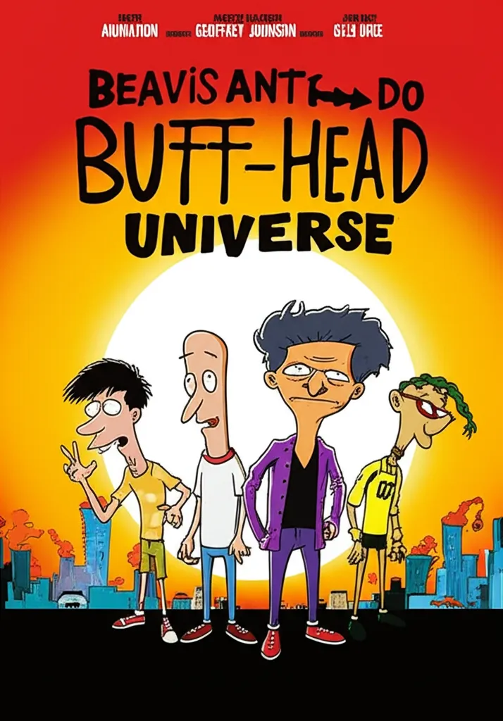 Poster for Beavis and Butt-Head Do the Universe