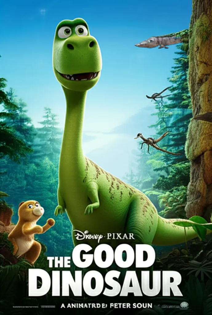 The Good Dinosaur poster