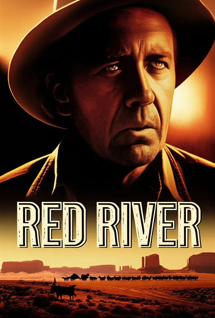 Red River poster