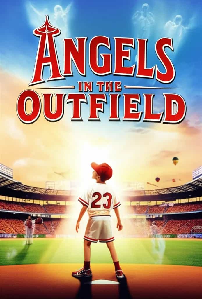 Poster for Angels in the Outfield