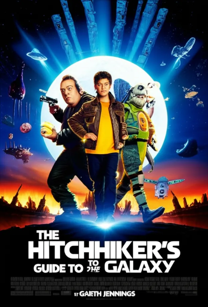 Poster for The Hitchhiker's Guide to the Galaxy