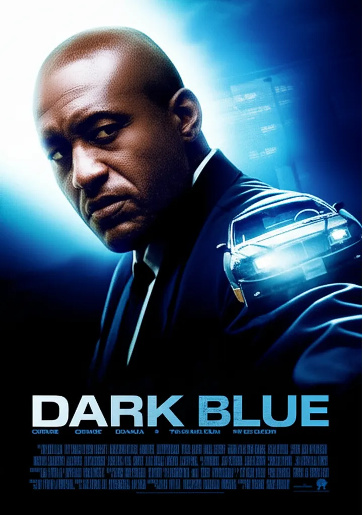 Dark Blue poster