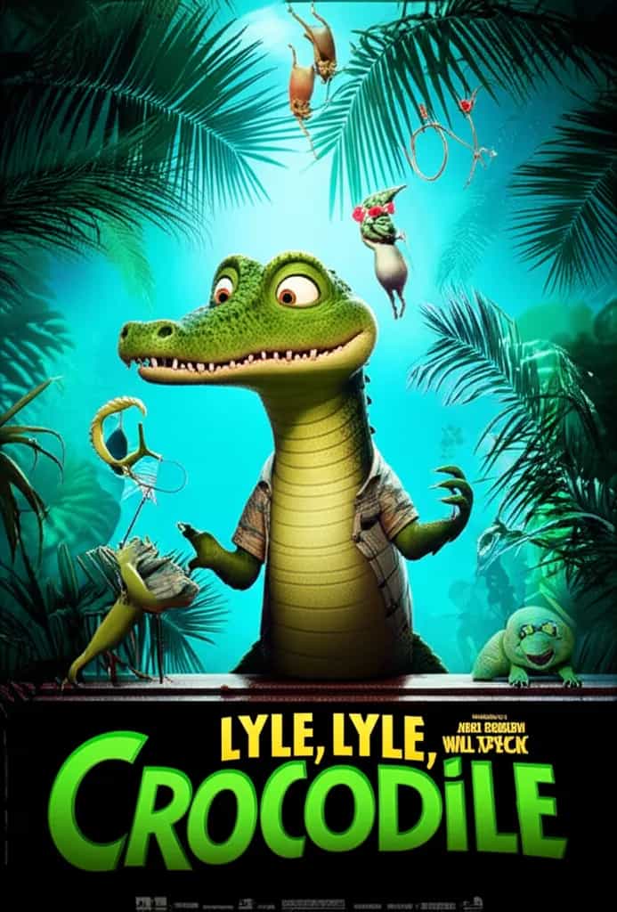 Poster for Lyle, Lyle, Crocodile