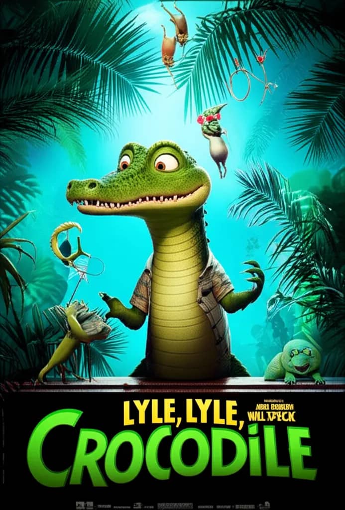 Poster for Lyle, Lyle, Crocodile