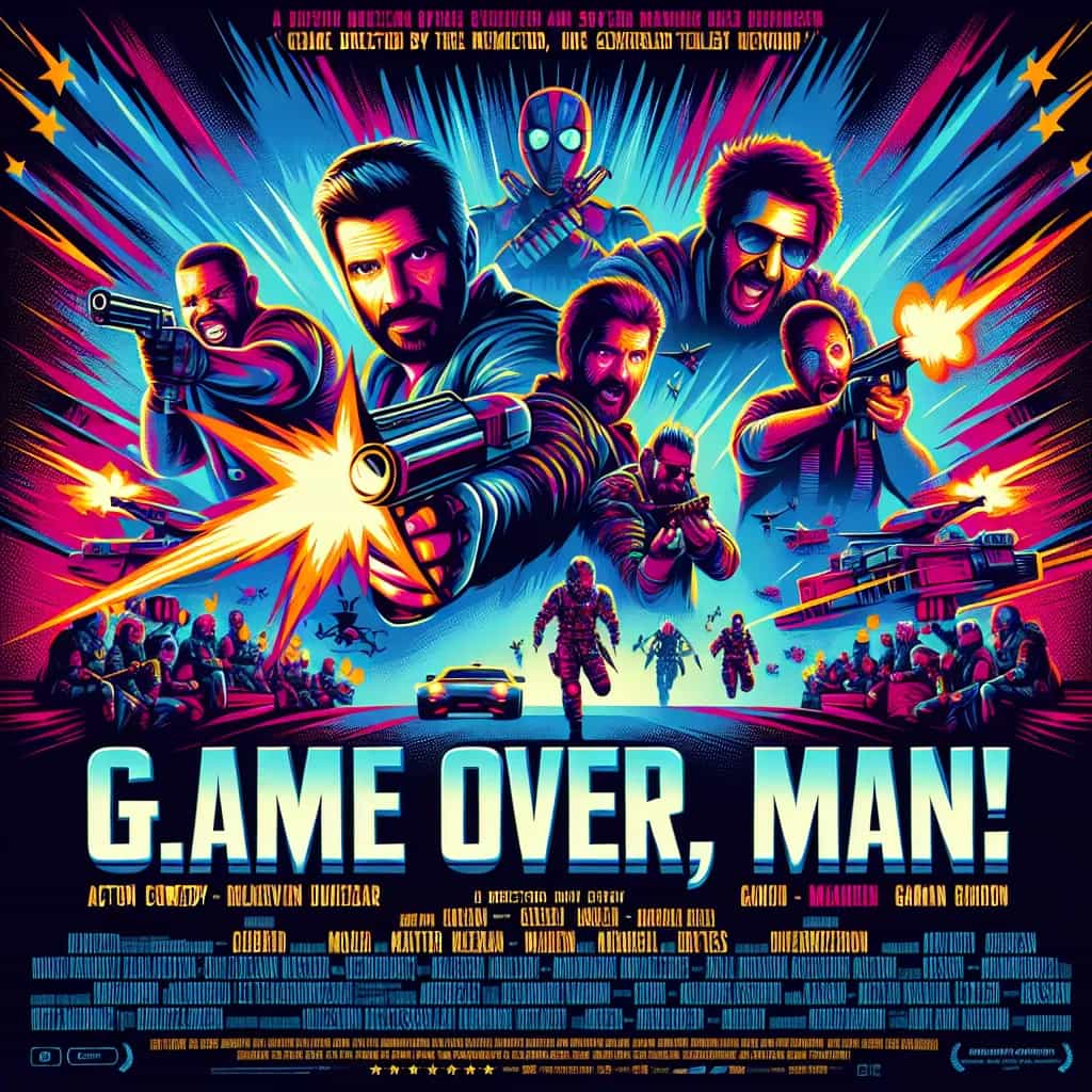 Poster for Game Over, Man!