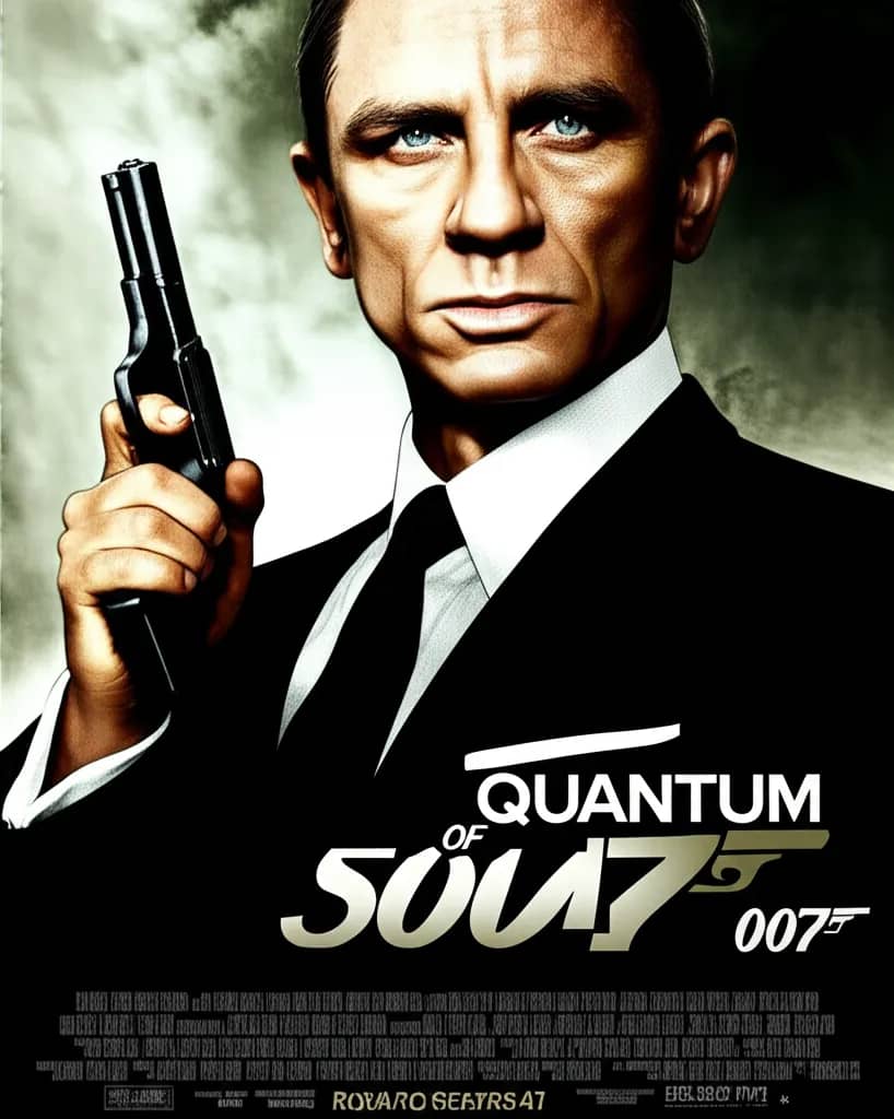 Poster for Quantum of Solace