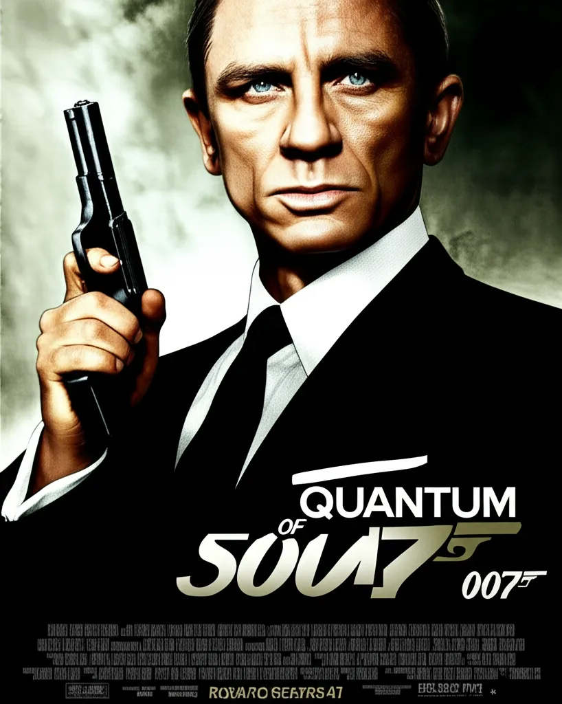 Poster for Quantum of Solace