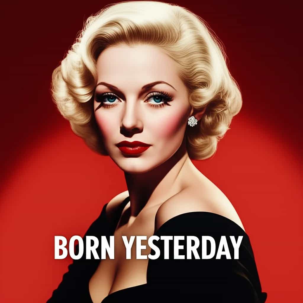 Poster for Born Yesterday
