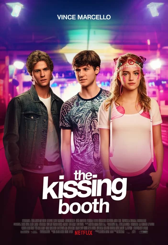 Poster for The Kissing Booth