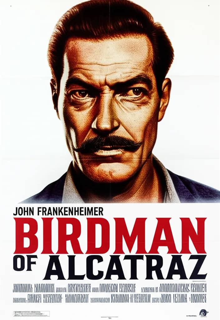 Poster for Birdman of Alcatraz